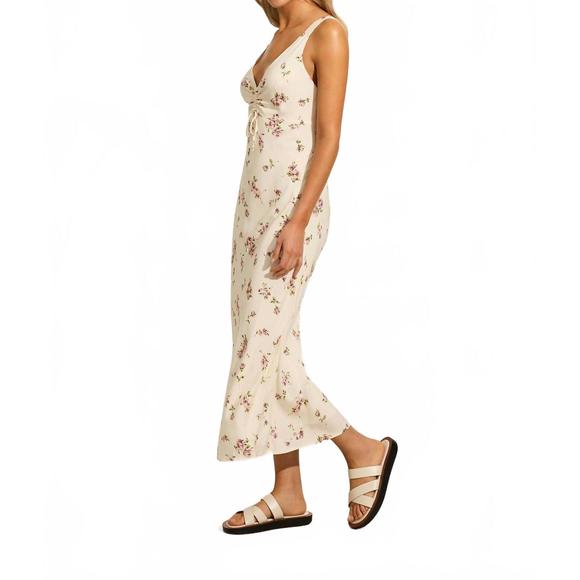 NEW AUGUSTE THE LABEL melodie midi dress in ivory - Picture 3 of 3
